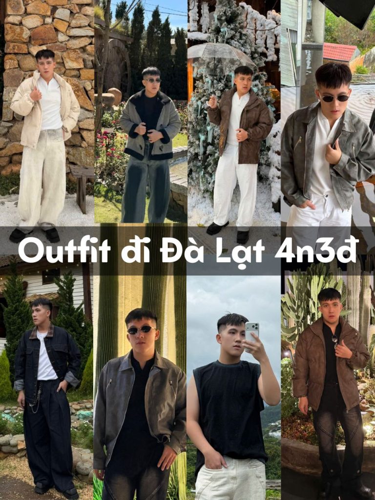 5 gợi ý Outfit phối đồ nam đi cà phê