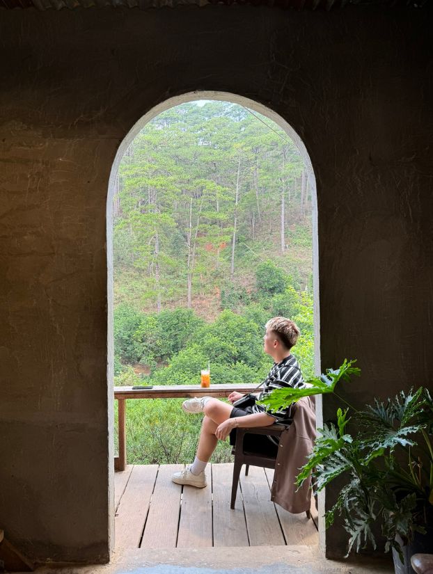 Lưng chừng cà phê Đà Lạt